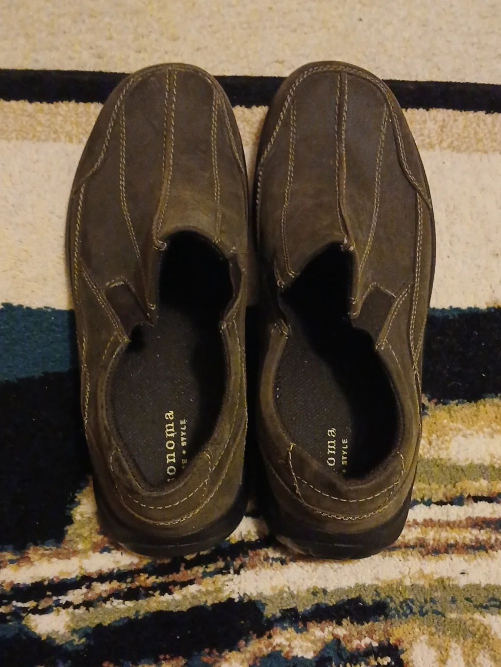 Sonoma Brown Slip-On Casual Loafers